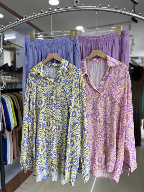 Summer Casual Printed Co-Ord Sets